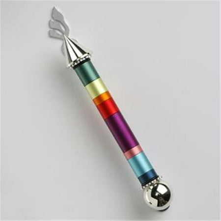 Judaica Kingdom CA-MZ-R10 Handmade Rainbow Mezuzah