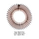 thumbnail image 4 of Jumpingount Peine elástico circular completo Peines flexibles Diadema Accesorio para banquetes Type9 NO9, 4 of 6