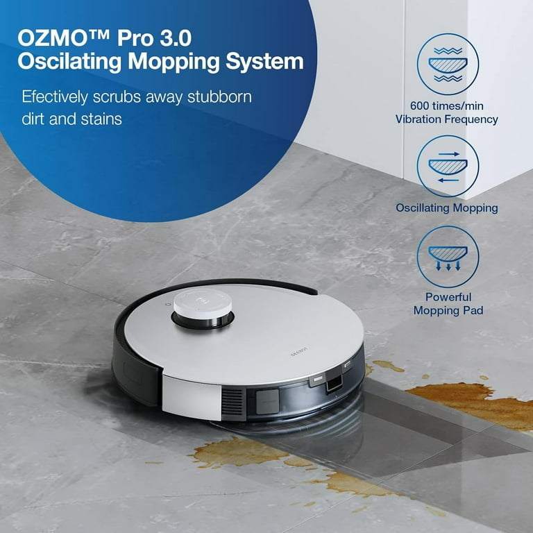 ECOVACS DEEBOT X1 Plus Ultra Robot Vacuum and Mop Combo with