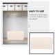 thumbnail image 5 of UPOUART Organizador De Para Closet Beige Práctico Y Fácil De Usar En El Hogar, 5 of 6