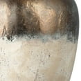 thumbnail image 4 of CC Home Furnishings 16" Bronze and Beige Large Ceramic Wide Mouth Candia Vase, 4 of 5