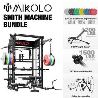 Marcy Smith Machine Combo, Complete Multifunction Workout, Squat