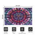 thumbnail image 5 of Colorful Tie Dye Pattern Door Rugs,Washable Non Slip Door Mats Indoor,Decorative Door Mats,Entry Mat Indoor for Entrance,Bedroom,Kitchen,Bathroom,20"x32", 5 of 6