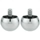 thumbnail image 1 of 2X Tippe Top Metal Flip Over Top Peonza Giratoria de Acero Inoxidable IncreíBle Regalo de Juguete, Plata, 1 of 5
