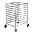 thumbnail image 1 of BeesClover Aluminum Bakery Rack, Commercial Kitchen Bun Pan Sheet Pan Rack, Mobile Bakers Trolley with Storage Cooling Racks and Lockable Casters for Kitchen & Bakery, 1 of 5