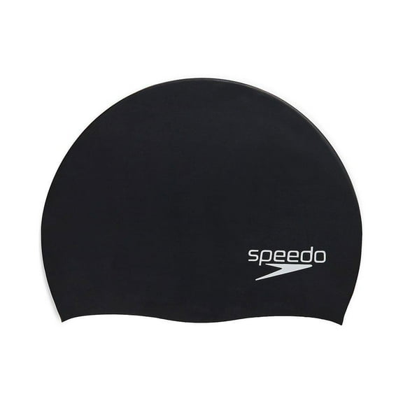 Speedo Elastomeric Solid Silicone Cap - Black 7510192-001