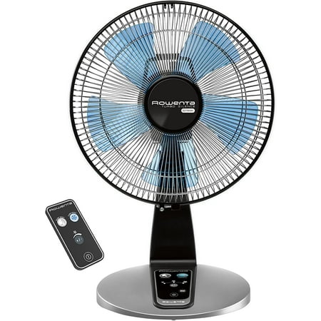 

Rowenta VU2660 Turbo Silence Fan Table Fan Portable Fan 5 Speed Fan with Remote Control