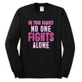 thumbnail image 2 of In This Family No One Awareness Mens Long Sleeve Shirt, Black, X-Large, 2 of 3