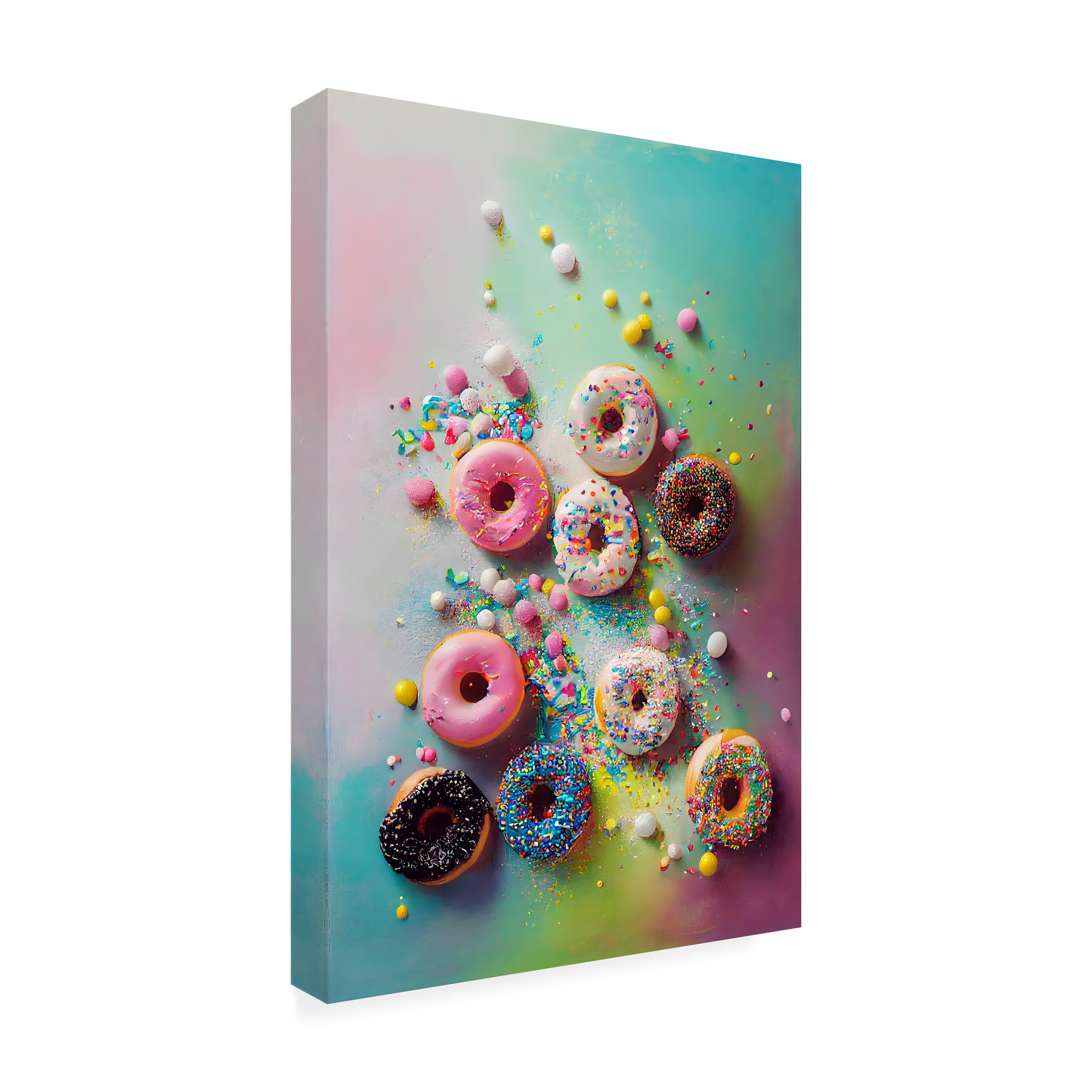 Treechild 'Delicious Donuts' Canvas Art