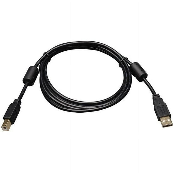 3 ft. USB 2.0 Hi-Speed A-B Cable with Ferrite Chokes