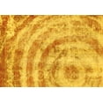thumbnail image 1 of Ahgly Company Indoor Rectangle Abstract Yellow Modern Area Rugs, 5' x 7', 1 of 4