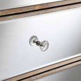 thumbnail image 4 of Commode Trois Tiroirs Gold Coast en Verre Miroir et Bois Blanc Vieilli, 4 of 4
