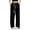 Black, variant on High Waisted Jeans For Women Straight Leg Loose Fit Casual Elastic Denim Pants Lightweight Comfort Travel Long Jeans With Pocket Black L