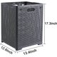thumbnail image 4 of Collapsible Laundry Baskets,Wicker Style Laundry Basket,Pop Up Laundry Hampers Container Organizer Dirty Clothes Storage,for Laundry, Bathroom, Bedroo, 4 of 4
