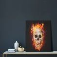 thumbnail image 5 of Gaeub Satanic Skull Print Modern Canvas Wall Art Prints,Artwork Abstract Paintings,Canvas Decorative,Pictures on Canvas for Home Decorations,Wall Decor, 5 of 6