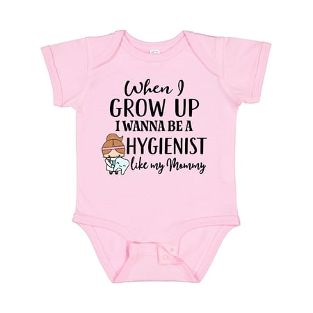 

Inktastic Future Dental Hygienist Like Mommy Gift Baby Girl Bodysuit