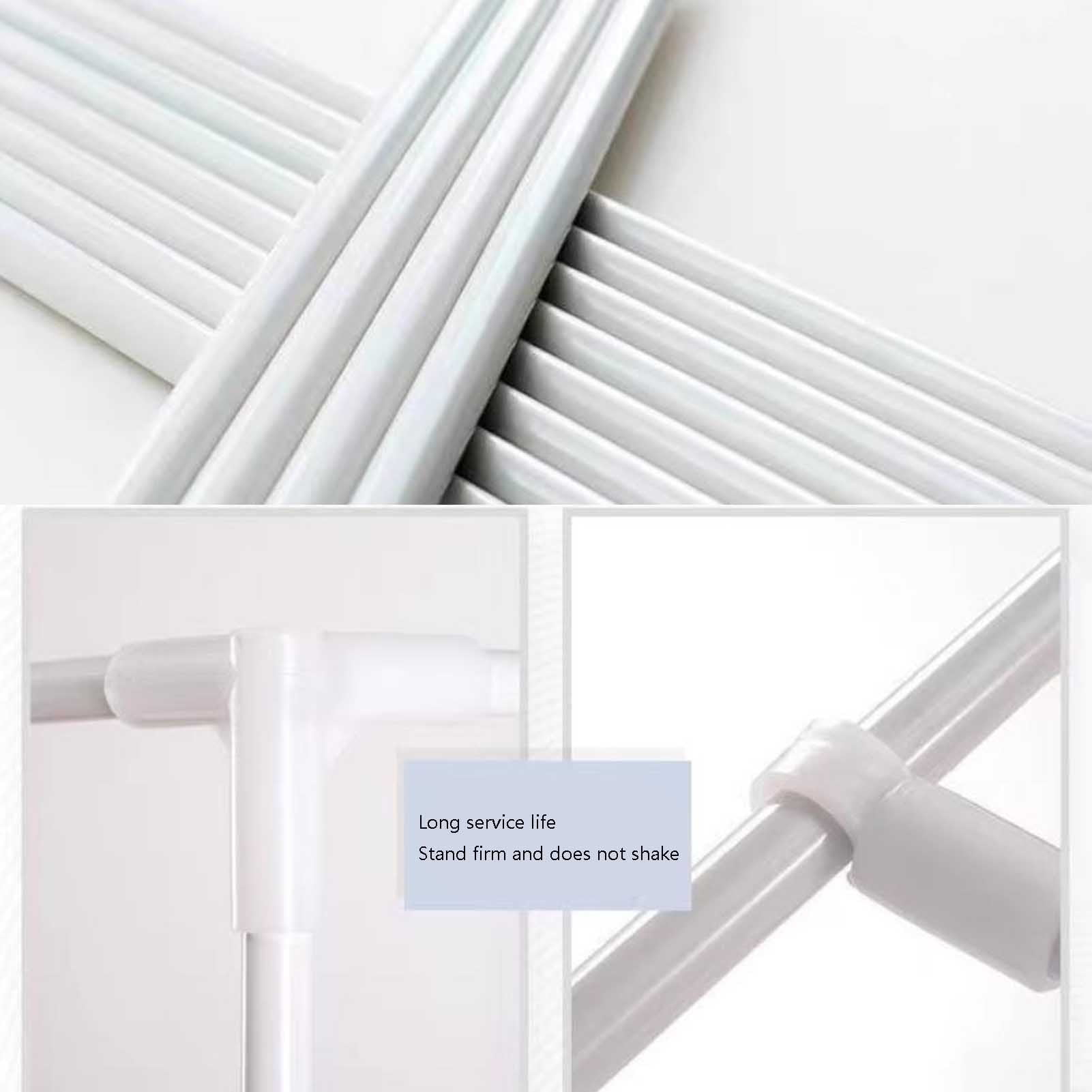Retractable Bed Canopy Support,Universal Mosquito Net Stand,Adjustable Bed Canopy Frame Curtain Brackets For Student Dormitory