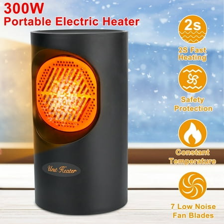 

iMountek Mini Electric Heater Personal Room Heater Space Heating Fan Heater Quiet for Office Home Room Desk Indoor Use