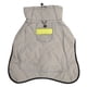 thumbnail image 2 of Abrigo de invierno para perros impermeable ajustable en el pecho suave y grueso chaleco cálido para perros para interiores y exteriores gris 2XL, 2 of 13