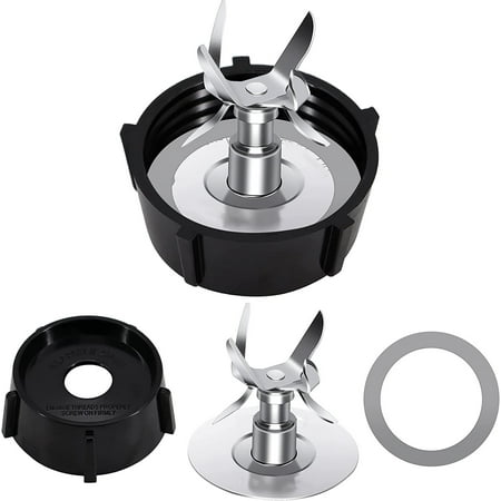 

Jelly Comb Blender Blade for Oster Osterizer with Rubber Seal Gasket & 4902 Blender Jar Bottom & 6 Point Fusion Blade 4980 replacement parts