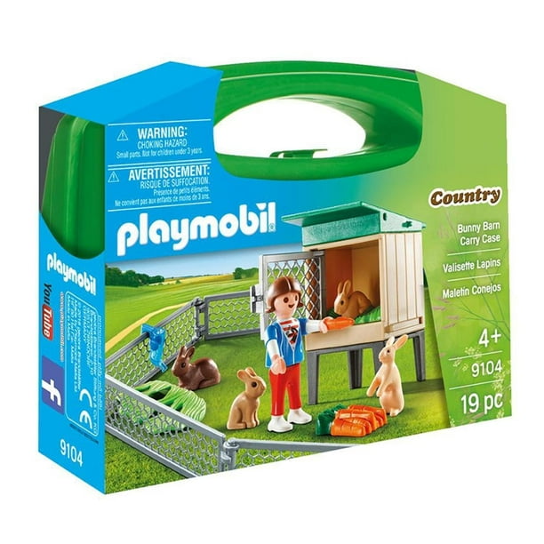 Maletín de Conejos Playmobil Country 19 Piezas Walmart en línea