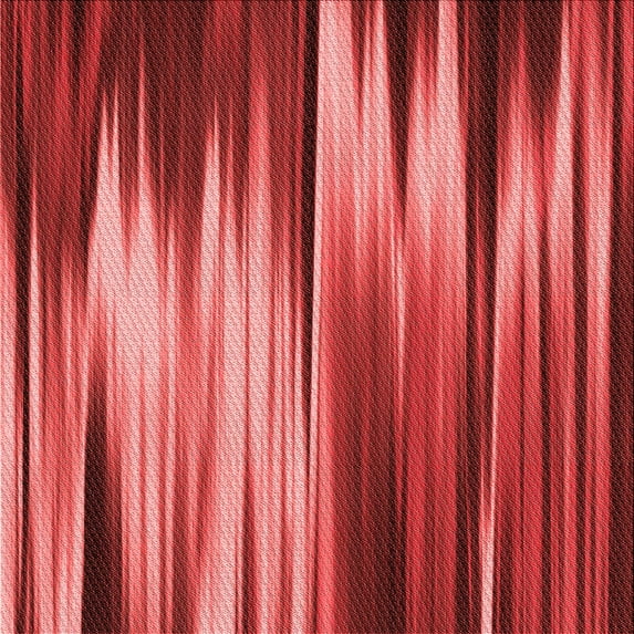 Ahgly Company Indoor Square Patterned Bean Red Area Rugs, 4' Square