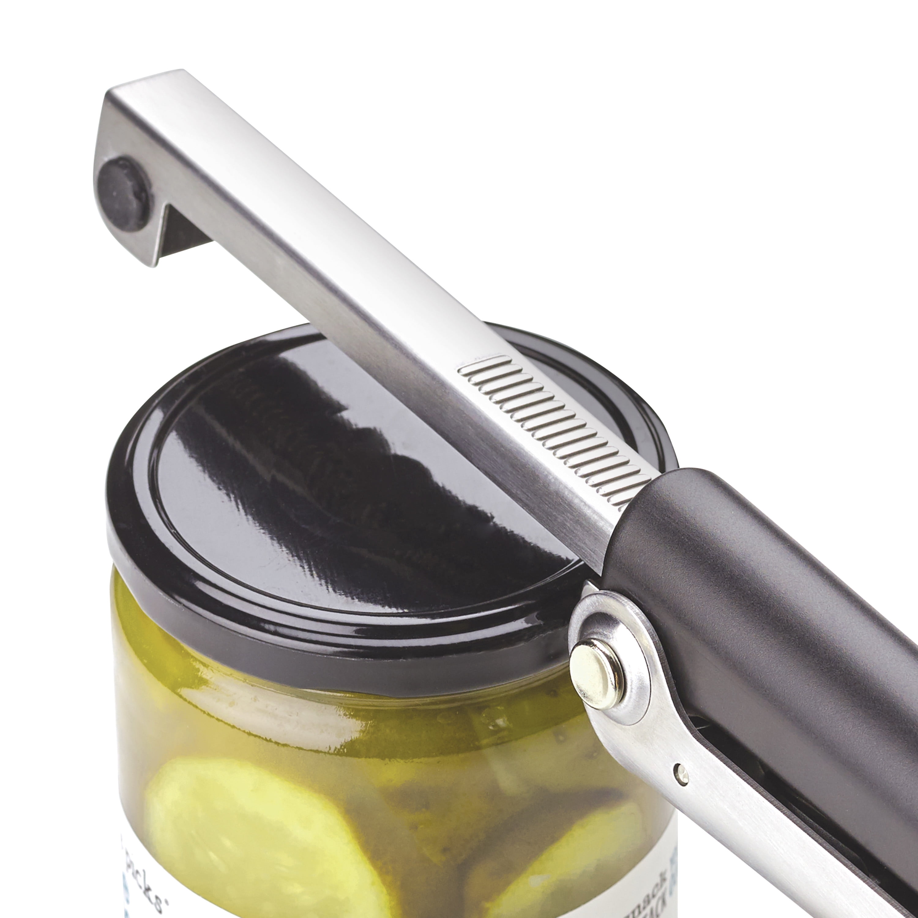 Kitchenaid No Mess Stainless Steel Jar Opener Black Walmart Com Walmart Com