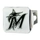 Fan Mats 26626 Housse d'Attelage Sport Chromé MLB avec Logo Miami Marlins pour 2 Récepteurs – image 3 sur 3