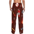 thumbnail image 7 of Salouo Fire Extinguisher Print Pajama Pants for Men, Lounge Pants Elastic Waistband Casual Men's sleepwear Loungewear Sleep Pajama Pant -X-Large, 7 of 7