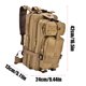 thumbnail image 5 of Mochila estilo militar de 30 l de color caqui versátil para actividades al aire libre, acampadas y deportes, 5 of 8
