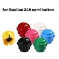 thumbnail image 6 of 10 Pcs Arcade Buttons 24Mm Responsive Arcade Buttons for Gaming Enthusiasts Blue, 6 of 6