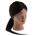 thumbnail image 4 of Maniquí cabeza de cabellero perfecl Resistente al calor 80% cabello humano, 4 of 8