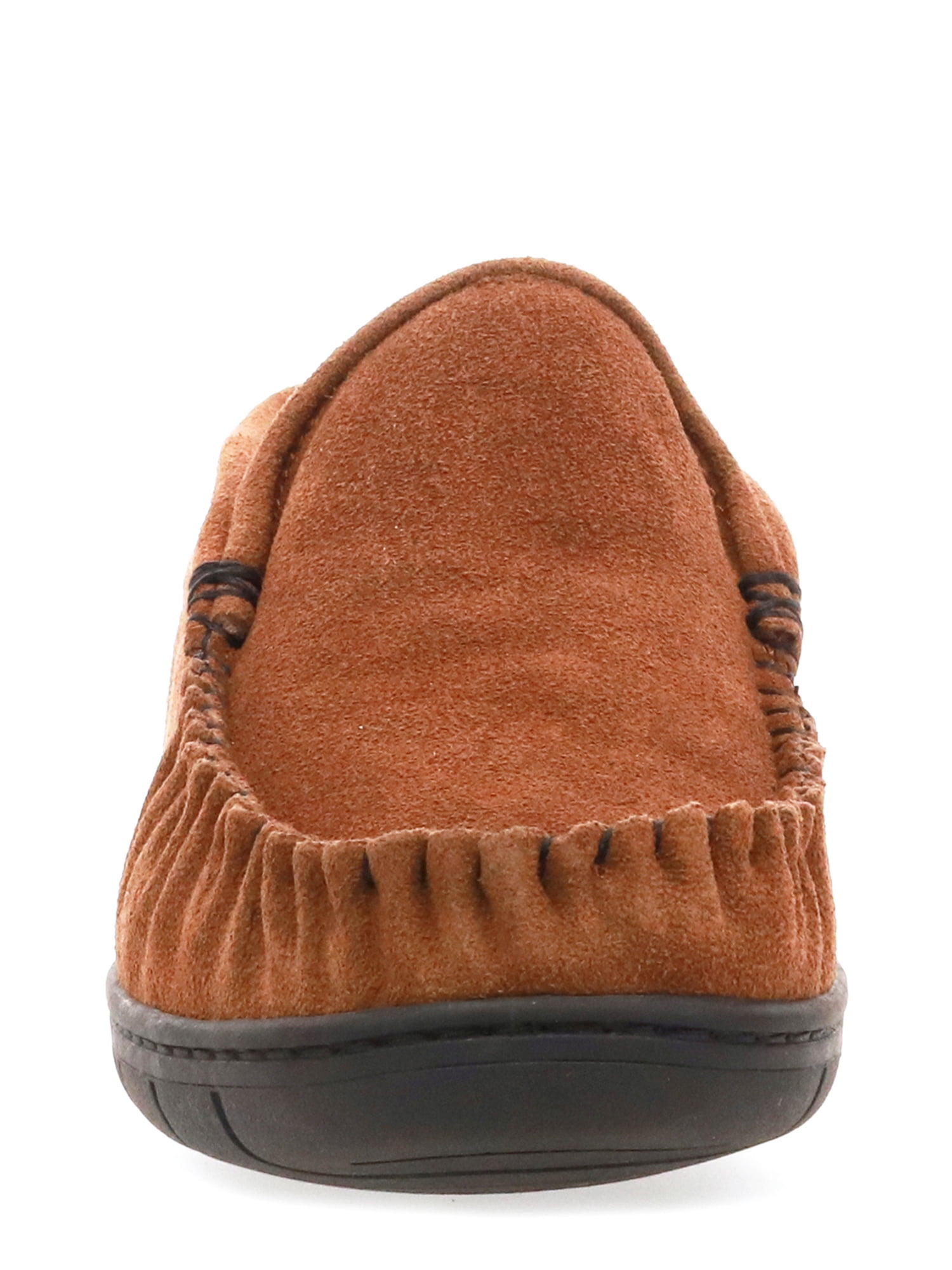 Staheekum Mens Trapper Flannel Slipper, Wheat, 8