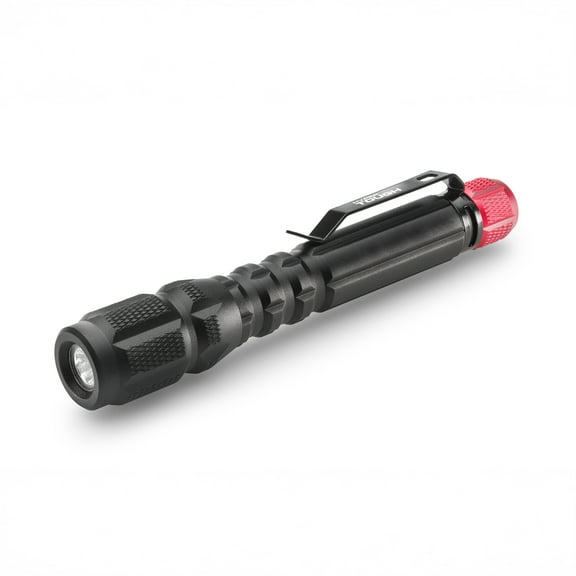 Hyper Tough 150 Lumen LED Pen Light - 2 AAA Batteries Included, Black, 2 oz