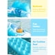 thumbnail image 3 of Flotadores inflables para piscina Sloosh para adultos, paquete de 4 con portavasos, 3 of 7