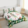 thumbnail image 3 of Feelyou Green Christmas Nutcracker 01, Ballet Princess Twin Comforter Sets, Western Festival Reversible Bedding Set, Luxury Bedroom Decor,2-Piece, 3 of 8