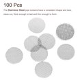 thumbnail image 3 of Unique Bargains Pipe Screen Stainless Steel Screens 10mm Diameter for Pipe Filter, Pack of 100, 3 of 5