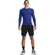thumbnail image 5 of Shorts de compresión Under Armour HeatGear para hombre, azul, 5 of 7