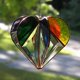 thumbnail image 4 of Ventana De Cristal De Corazón De Arcoíris De Múltiples Caras De Cristal De Corazón Transparente, Adorno Colgante Para Interiores Y Exteriores, Regalos De Decoración Methold HA044467-01, 4 of 6