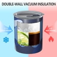 thumbnail image 2 of Camouflage 12oz Stainless Steel Coffee Mug – Double-Wall Insulated Cup with Spill-Resistant Lid, 360° Full-Print Design, Keeps Drinks Hot & Cold for Home, Office, Travel, Thanksgiving,Christmas, 2 of 5
