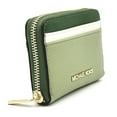 thumbnail image 4 of Michael Kors Jet Set Travel Medium Zip Around Card Case Wallet Fern Green Multi, 4 of 5
