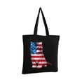 thumbnail image 2 of Awkward Styles American Flag Cat Canvas Tote Bag Cat Book Bag Patriotic Gifts for Cat Lovers USA Cat Shopping Bag American Flag Reusable Shopper Bag USA Gifts Cute Kittens Bag 4th of July Tote Bag, 2 of 5