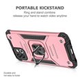 thumbnail image 4 of For Samsung Galaxy A03 164mm Magnetic Armor TPU + PC Holder Phone Case, 4 of 5
