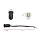 thumbnail image 2 of Riwesomey Interruptor de encendido Enchufe Resistente al desgaste Fácil instalación Interruptores de arranque Resistencia a la corrosión Piezas Vehículos, repuestos y accesorios Mis Riwesomey VI021337-00B, 2 of 6