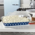 EZ Foil Cake Pans with Lids, Blue, 13 x 9 inch, 2 Count