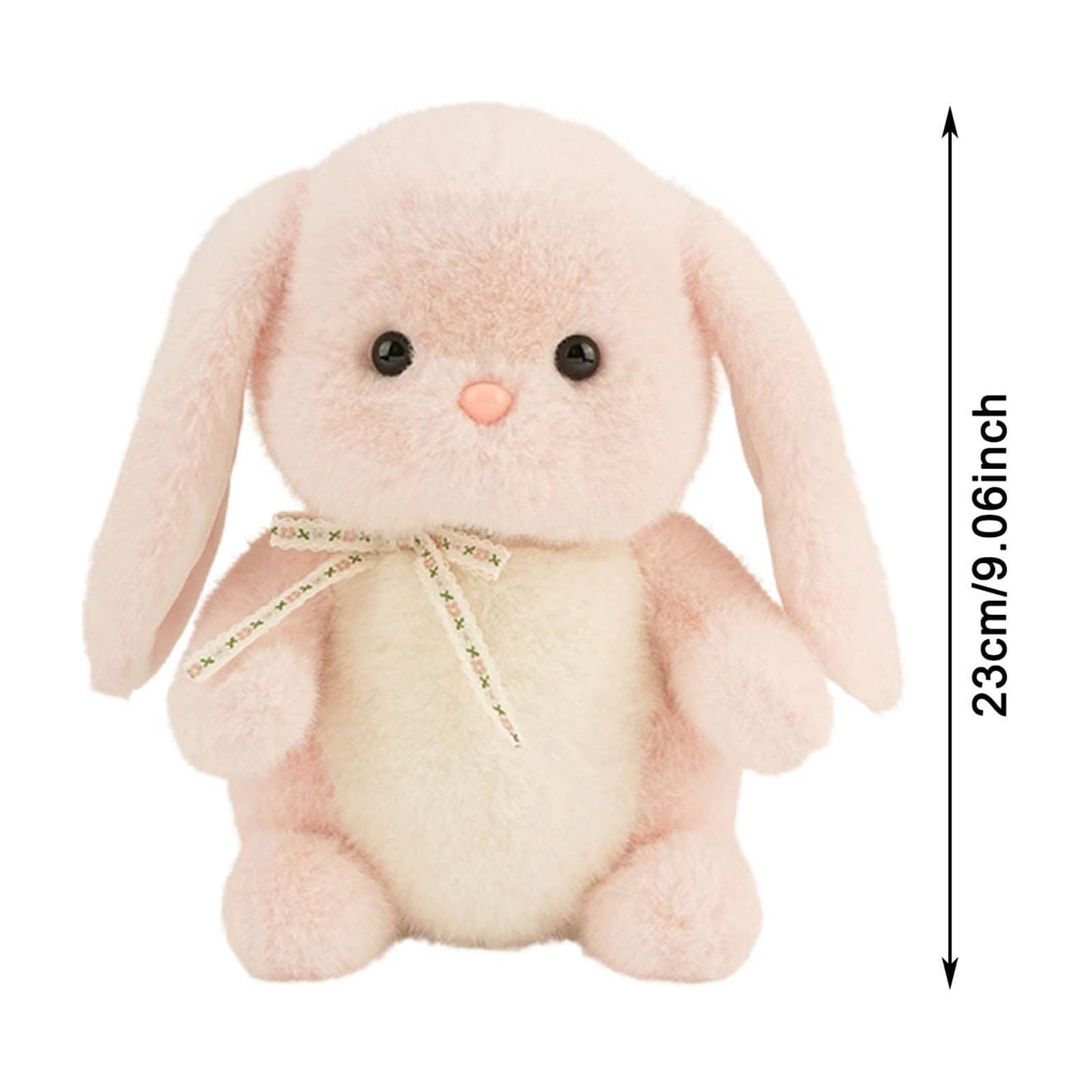 Realistic Easter Bunny Plush Toy, Soft Floppy Rabbit Stuffed Animal, Lifelike Lop Ear Rabbit Doll for Spring Party Decor, Cozy Companion for Toddlers, Easter Basket Filler