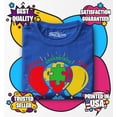 thumbnail image 3 of Shop4Ever Autism Awareness with Balloons Toddler Cotton Toddler's Cotton T-Shirt 2T Royal Blue, 3 of 6