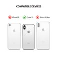 thumbnail image 7 of Ringke Fusion Case Compatible with iPhone XS, Transparent PC Back TPU Bumper Drop Protection Phone Cover - Aqua Blue, 7 of 7