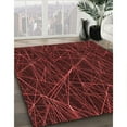 thumbnail image 2 of Ahgly Company Indoor Rectangle Patterned Chilli Pepper Red Area Rugs, 5' x 7', 2 of 6