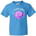 thumbnail image 3 of Inktastic Cutest Catch Cute Purple Fish Youth T-Shirt, 3 of 5